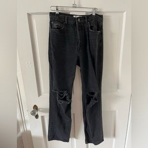 Reformation black denim jeans